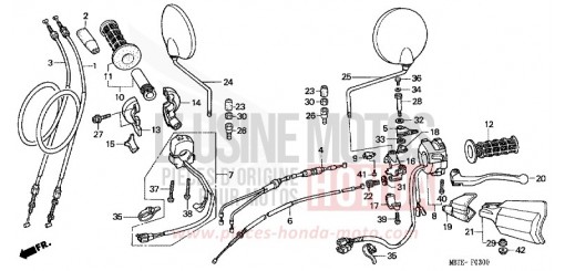 SCHALTER/KABEL XL1000V1 de 2001