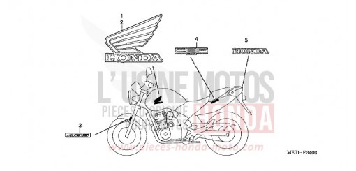 MARKE CBF500A4 de 2004