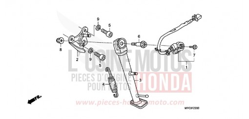 STAENDER CB600FB de 2011