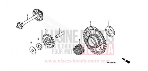 ANLASSER-ANTRIEBSZAHNRAD CB600FB de 2011