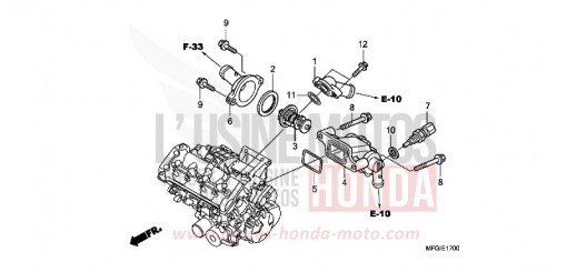 THERMOSTAT CB600FB de 2011