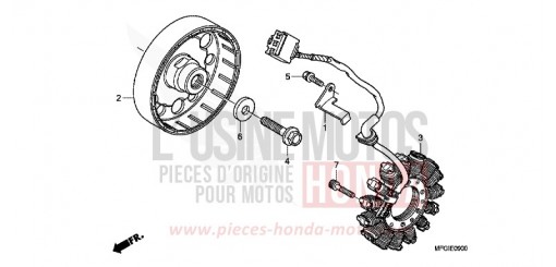 GENERATOR CB600FB de 2011