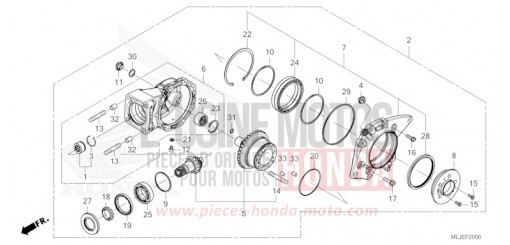 ANTRIEBSZAHNRAD GL1800BDR de 2024