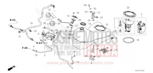 KRAFTSTOFFTANK GL1800BDR de 2024