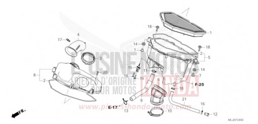 LUFTFILTER GL1800BDR de 2024