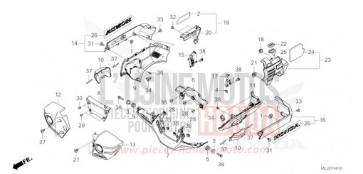 MOTORDECKEL GL1800BDR de 2024