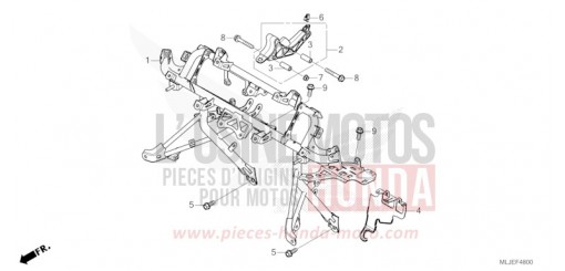 WINDLAUFSTREBE GL1800BDR de 2024
