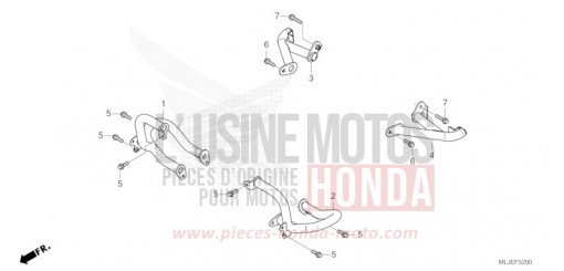 MOTORSCHUTZVORRICHTUNG GL1800BDR de 2024