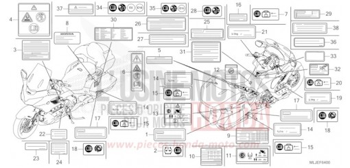 WARNETIKETT GL1800BDR de 2024