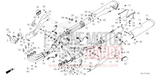 ABGAS-SCHALLDAEMPFER GL1800BDS de 2025