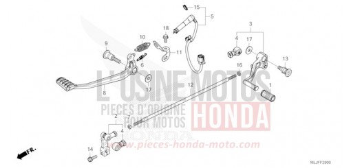 PEDAL GL1800BDS de 2025