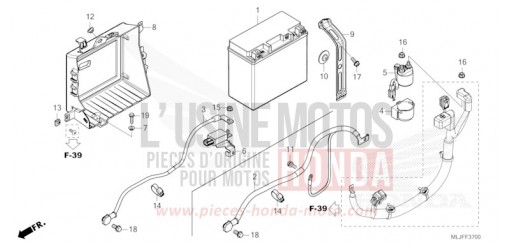 BATTERIE GL1800BDS de 2025