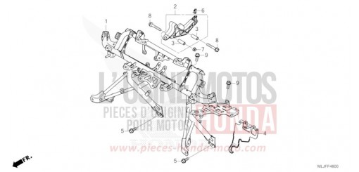 WINDLAUFSTREBE GL1800BDS de 2025