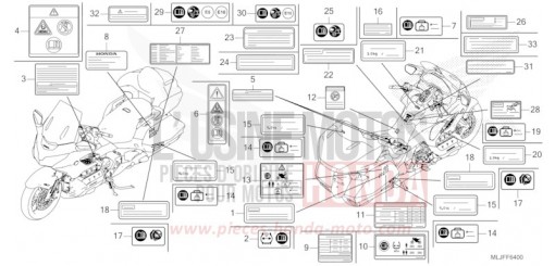 WARNETIKETT GL1800BDS de 2025