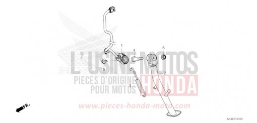 SEITENSTAENDER CB750AT de 2026