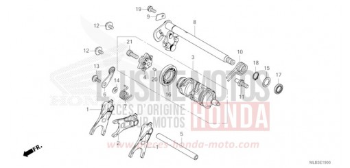 SCHALTTROMMEL CB750AT de 2026