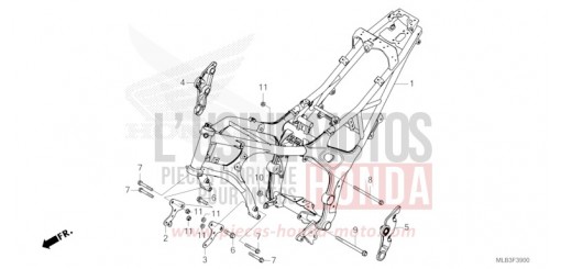 RAHMENKOERPER CB750AT de 2026