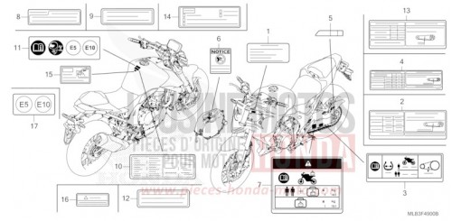 WARNETIKETT CB750AT de 2026