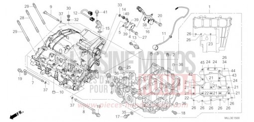 KURBELGEHAEUSE CB1000S de 2025