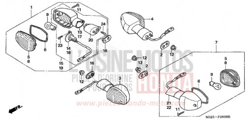 BLINKER CB1300A5 de 2005