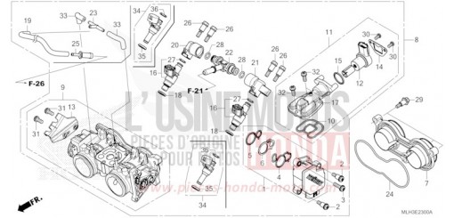 DROSSELKLAPPENGEHAEUSE CMX500A2S de 2025