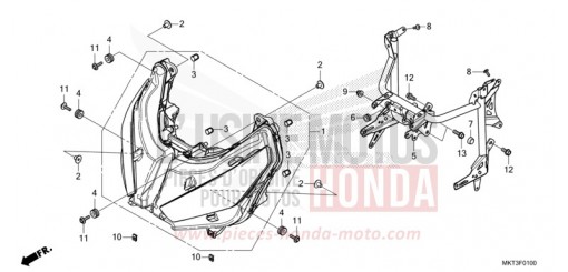 SCHEINWERFER ADV750N de 2022