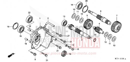 GETRIEBE FJS600A3 de 2003