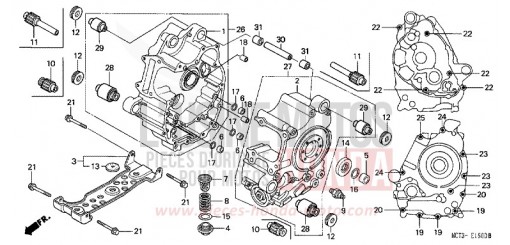 KURBELGEHAEUSE FJS600A3 de 2003