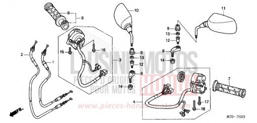 SCHALTER/KABEL FJS600A3 de 2003