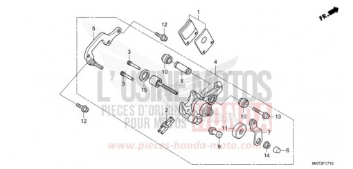 FESTSTELLBREMSSATTEL ADV750N de 2022