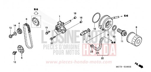 OELPUMPE FJS600A3 de 2003