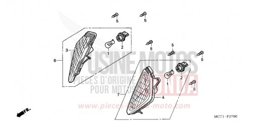 BLINKER FJS600A3 de 2003
