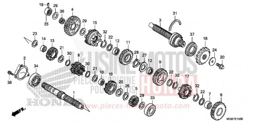 GETRIEBE CB600FAD de 2013