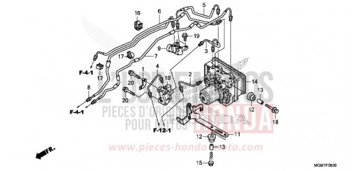 ABS-MODULATOR CB600FAD de 2013