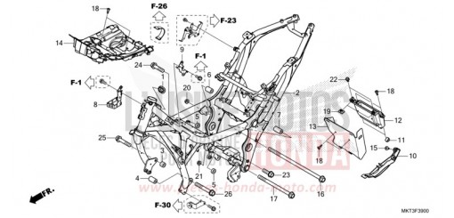 RAHMENKOERPER ADV750N de 2022