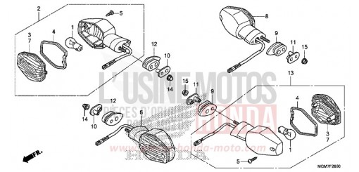 BLINKER CB600FAD de 2013
