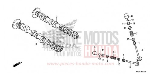 NOCKENWELLE/VENTIL CB600FD de 2013