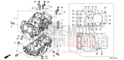 KURBELGEHAEUSE ADV750N de 2022