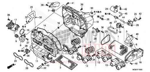 LUFTFILTER CB600FD de 2013