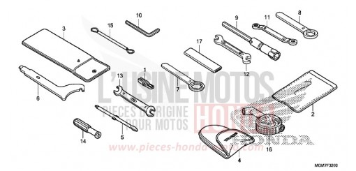 WERKZEUG CB600FD de 2013