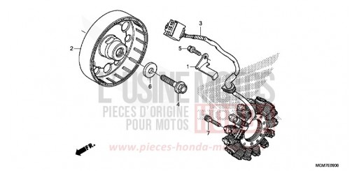 GENERATOR CB600FD de 2013