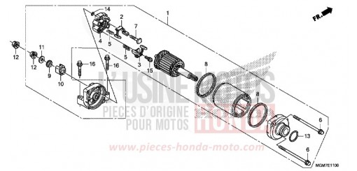 ANLASSER CB600FD de 2013