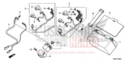 BATTERIE CB600FD de 2013