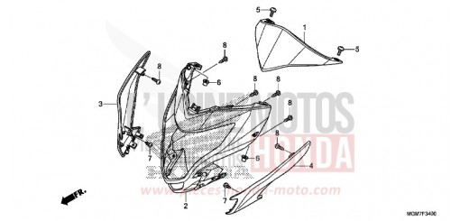 WINDLAUF CB600FD de 2013