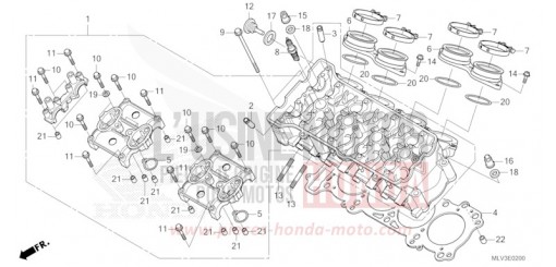 ZYLINDERKOPF CB1000ST de 2026