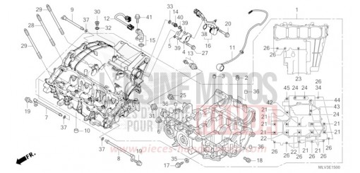 KURBELGEHAEUSE CB1000ST de 2026