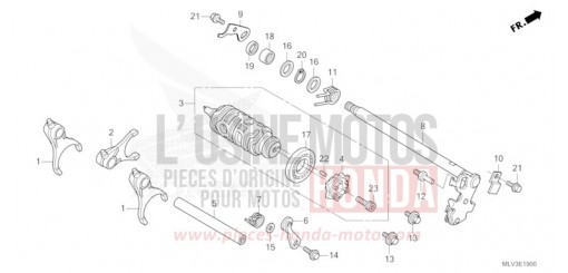 SCHALTTROMMEL CB1000ST de 2026