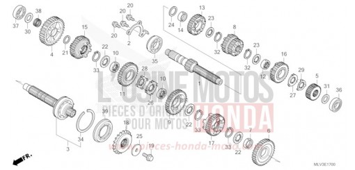 GETRIEBE CB1000ST de 2026
