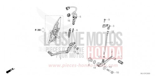 PEDAL CB1000ST de 2026