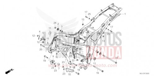 RAHMENKOERPER CB1000ST de 2026